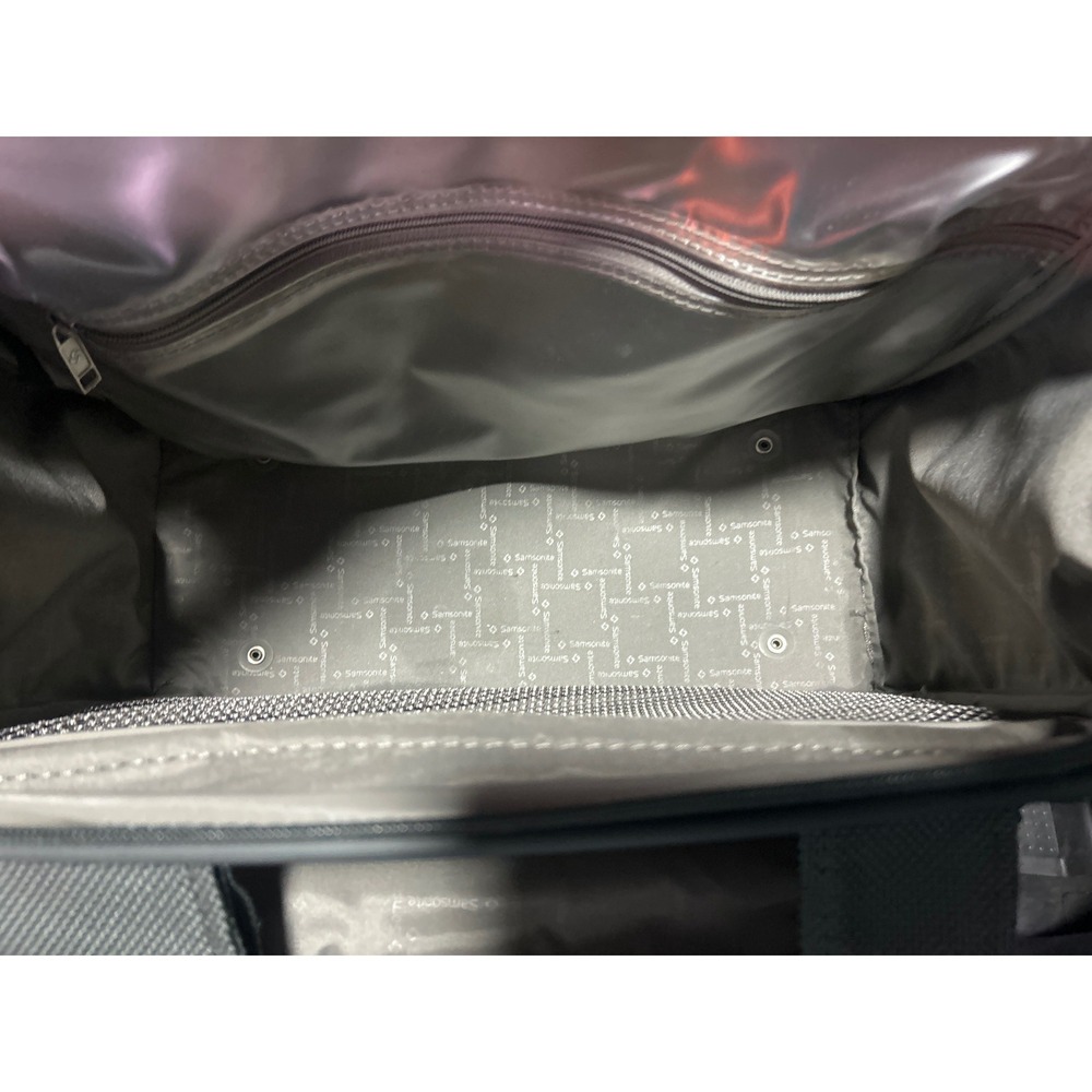 Samsonite Green Ballistic Nylon Travel Carry-On Bag Multi-Pocket Utility Duffle - Picture 6 of 12